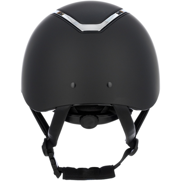 2024 Charles Owen Kylo Standard Peak Riding Helmet KYLOC - Black Matte / Silver